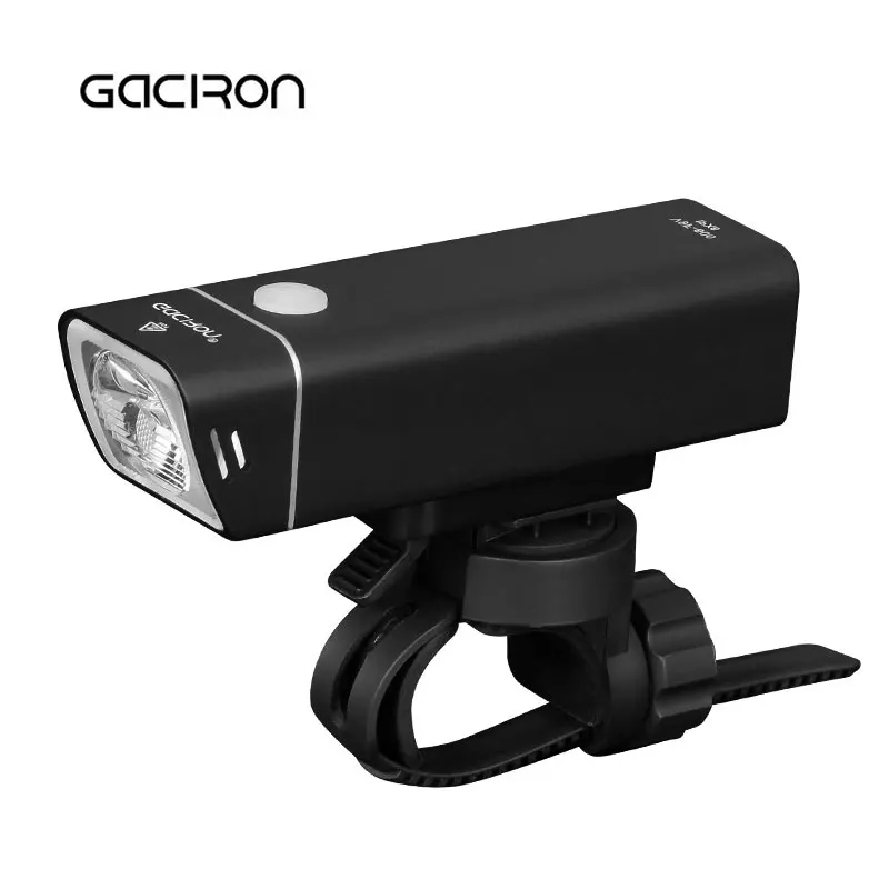 Gaciron 600 Lumens Cycling Bicycle Headlight With Wire Control IPX6 Waterproof MTB Road Bike Light USB