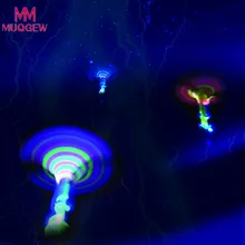 Детский светодиодный Спиннер, светящийся на воздухе, светящийся бамбуковый вертолет, светящиеся игрушки для детей