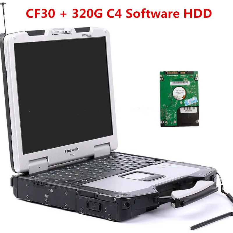 

95% New Toughbook CF 30 cf-30 CF-30 CF30 laptop with DTS Monaco8+Vediamo+Xentry+DAS+EPC installed in HDD for MB Star C4 C5