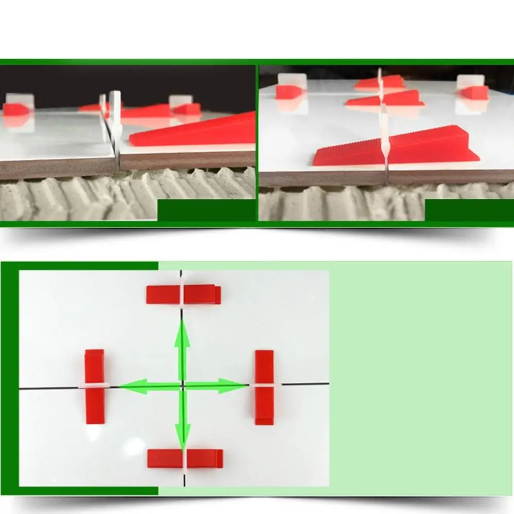 Система выравнивания плитки Системы зажимы комплект выравнивания прокладки в клеточку измерены в ненатянутом инструмент плитка настенная напольная баланс Системы крестик для укладки плитки позиционирования