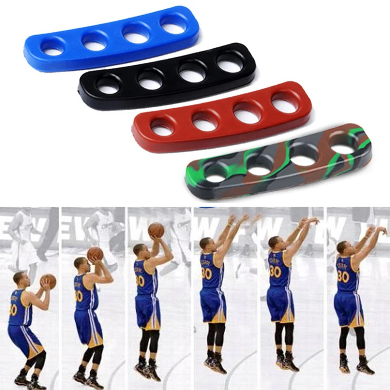 

1 Piece Silicone Shot Lock Basketball Ball Shooting Trainer Training Accessories Three-Point Size for Kids Adult Man Teens