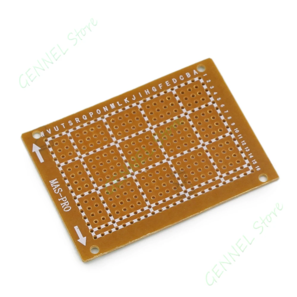 10pcs 50mm x 70mm DIY Kupfer Strip Copper PCB Printed Circuit Board Stripboard