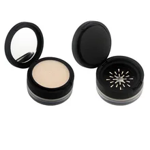 2 в 1 натуральный свободный порошок слоеный консилер основа лица прессованный порошок длительный водонепроницаемый свободный порошок осветляет косметический