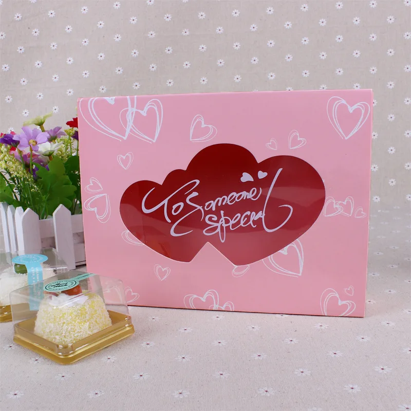 20 шт. бумажная коробка с окном 22x17x5 5 см|box for|box for weddingbox with window |