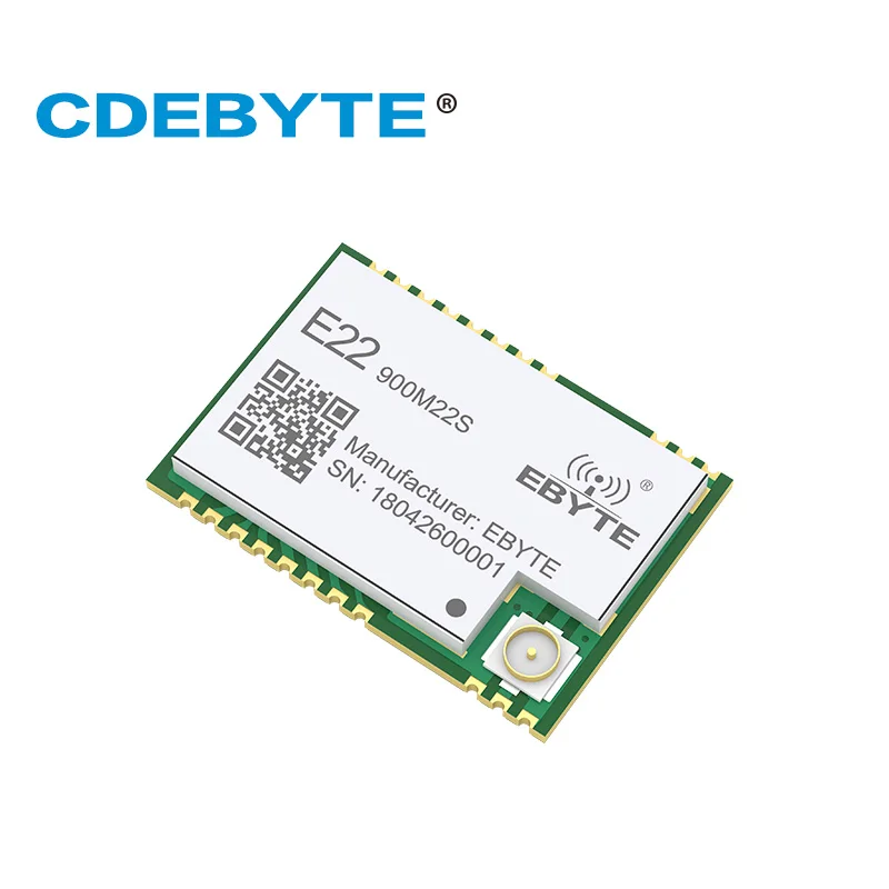 E22 900M22S Ультра низкое потребление новый чип SX1262 850 ~ 930 МГц 160 МВт IPX печать антенна