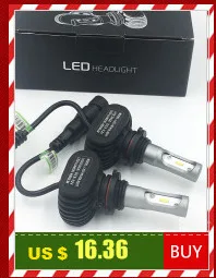 2pcs 6000LM LED-headlight base have H7 LED headlight 30W 6500K White can be fog lamp DC12