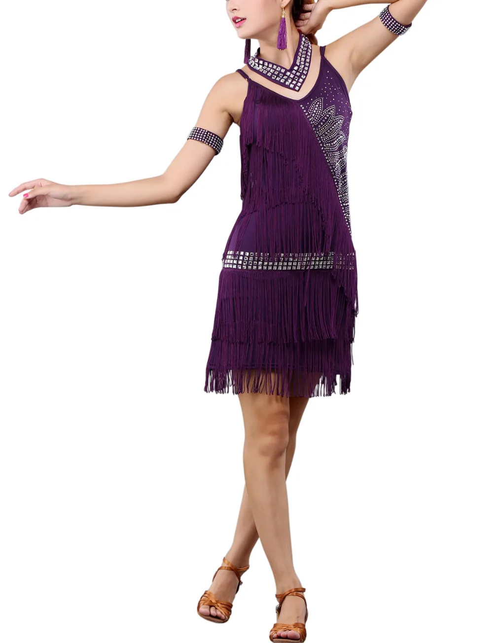 Whitewed 20 S Drop Waist Fringe Beaded Great Gatsby Fler Era Whitewed 20 S Drop Waist Fringe Beaded Great Gatsby Fler Era Style Dresses Clothing Clothes Costume Outfit In From Women Accessories