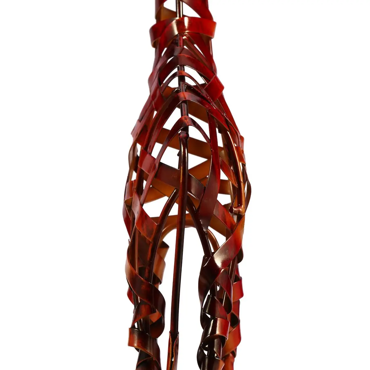 Металлическая скульптура tooarts с железной оплеткой Жираф предметы домашнего интерьера ручной работы украшение дома
