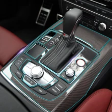 ^#Cheap Car Interior Door Central Control Console Gear Shift Panel Bra Kit Invisible Protective Film for Audi S6 2012-2016 Accessories ^#Cheap Car Interior Door Central Control Console Gear Shift Panel Bra Kit Invisible Protective Film for Audi S6 2012-2016 Accessories