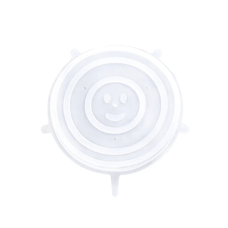Мягкие силиконовые крышки luluhut 6 шт. многоразовые для пищевых продуктов фруктов
