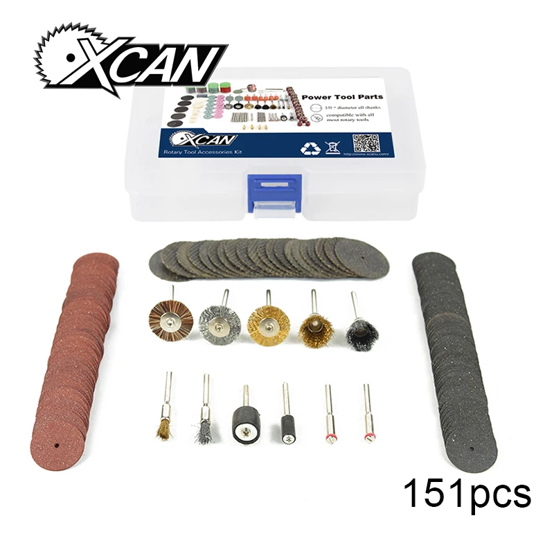 

XCAN 151 pcs/set DIY wood craft Rotary tools Accessories Kit hand tool