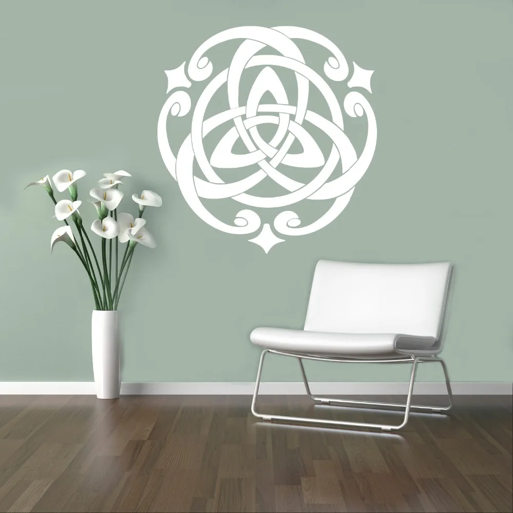 

Celtic Pattern Wall Decal Modern Design Vinyl Wall Stickers Interior Removable Home Decor Art Mural Ornament Livingroom SYY985