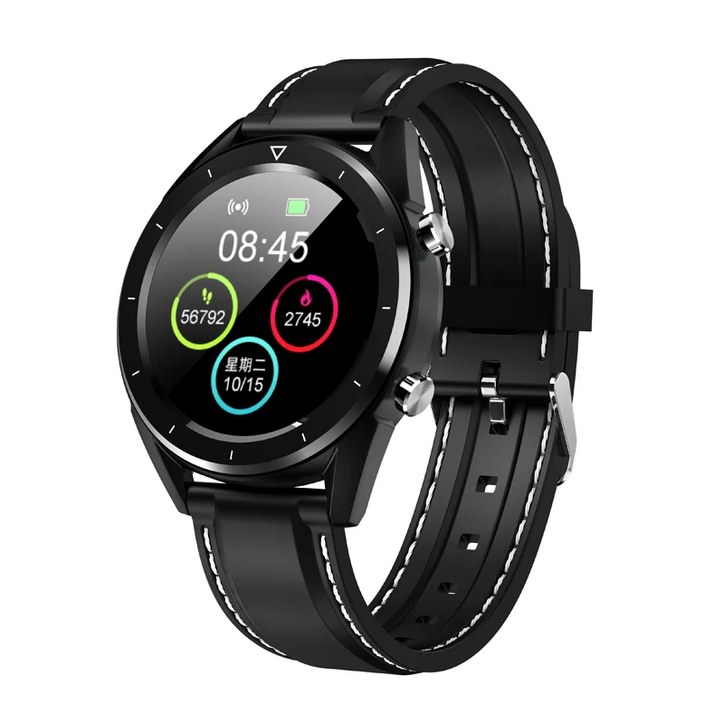 

1.54" Full Round Screen smart watch Men Blood Pressure Monitor Heart Rate Sports Tracker Smartwatch montre connect Android IOS