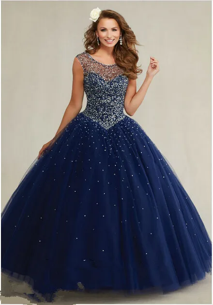 Online Get Cheap Navy Sparkly Ball Gown -Aliexpress.com | Alibaba ...