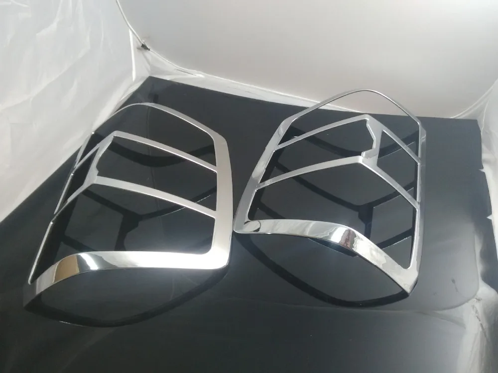 

XYIVYG Triple Chrome Plated Tail Light Cover for 2014 15 16 For Chevy Silverado 1500/2500/3500