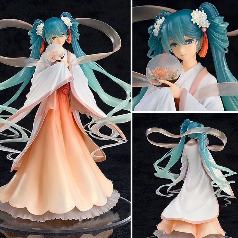 22CM Anime Hatsune Miku Harvest Moon ver PVC Figure Figurine Model Toy