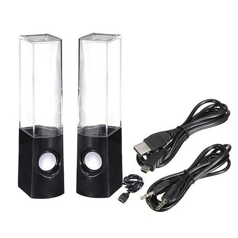 Wireless Dancing Water Speaker LED Light Fountain Speaker Home Party NK-Shopping