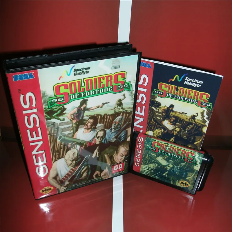 Soldiers Of Fortune Sega Купить Картридж