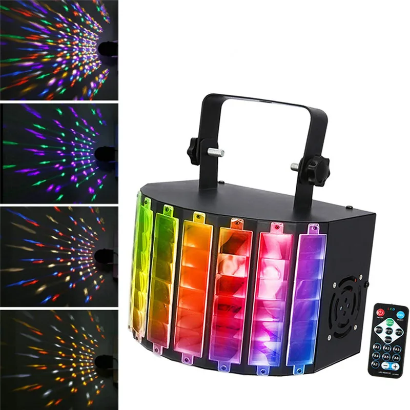 

Strobe Light Christmas Sound Activated LED DJ Party Lights Rotating Colorful LED Stage Light Disco Ball Disco Lights 30W DMX512