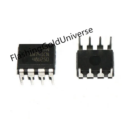 100 шт. DIP8 IC UA741CN UA741CP новый оригинальный | Электронные компоненты и принадлежности