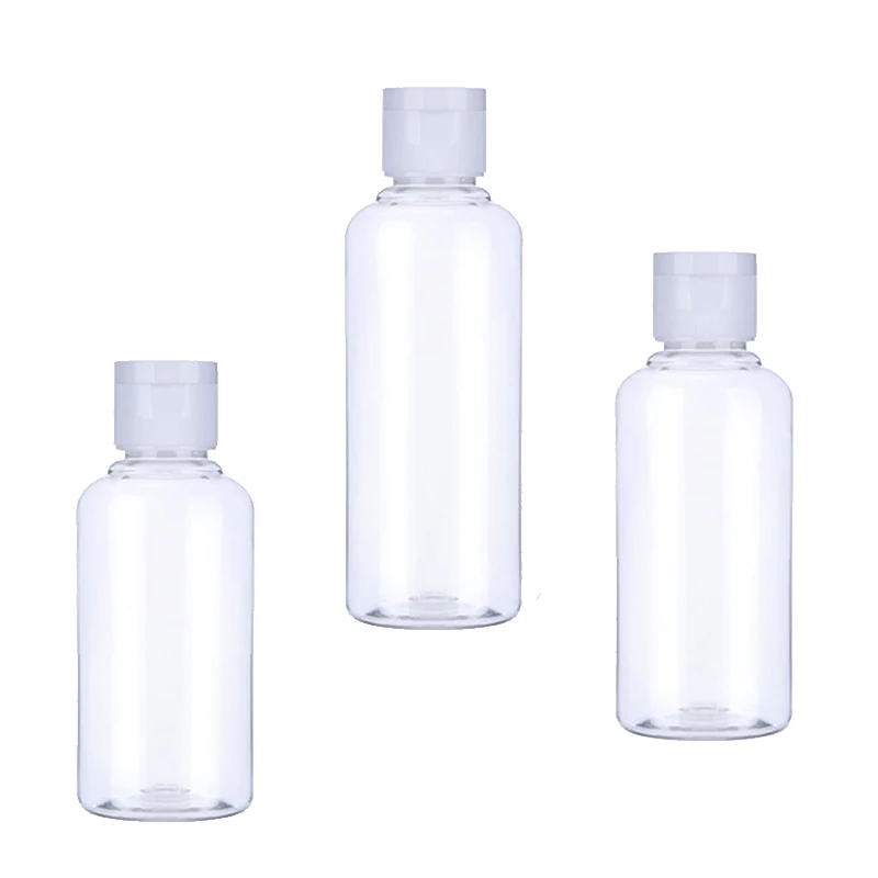 SZCJMYKJ, 1 шт., портативная пустая бутылка, 50 мл, 60 мл, 100 мл, пластиковые бутылки для путешествий, бутылка для шампуня, косметический контейнер для лосьона