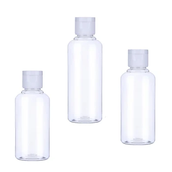 

SZCJMYKJ 1Pcs Portable Empty Bottle 50ml 60ml 100 ml Plastic Bottles for Travel Sub Bottle Shampoo Cosmetic Lotion Container