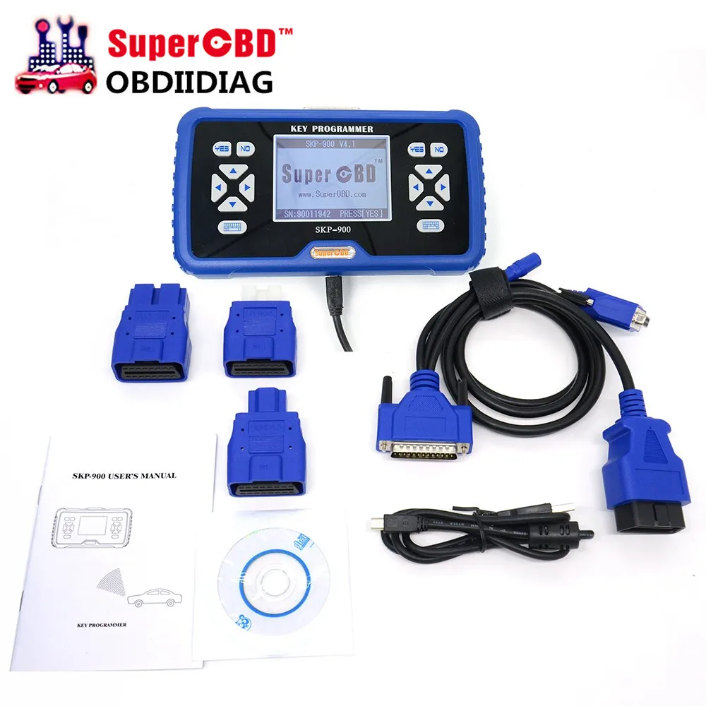 SuperOBD V5.0 SKP 900 SKP900 ключ программист ручной OBD2 автоматический Поддержка почти всех