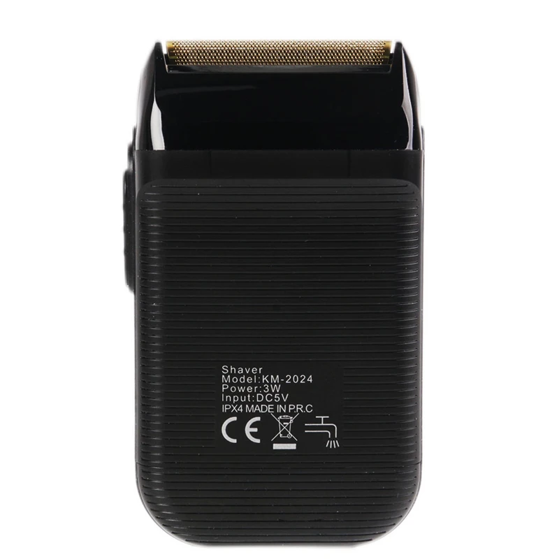  Electric Beard Shaver Men Twin Blade Waterproof Reciprocating Cordless Razor USB Rechargeable Shavi