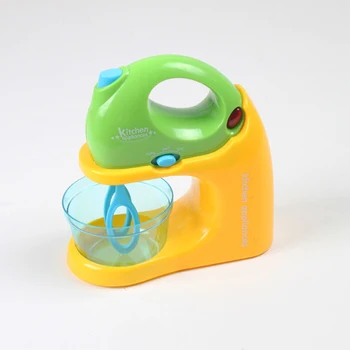 

New Hot 1 Set Mixer/Toaster/Blender Pretend Play Toy HouseKeeping Working Kitchen Toys Cooker Blender Toy For Kid Girls