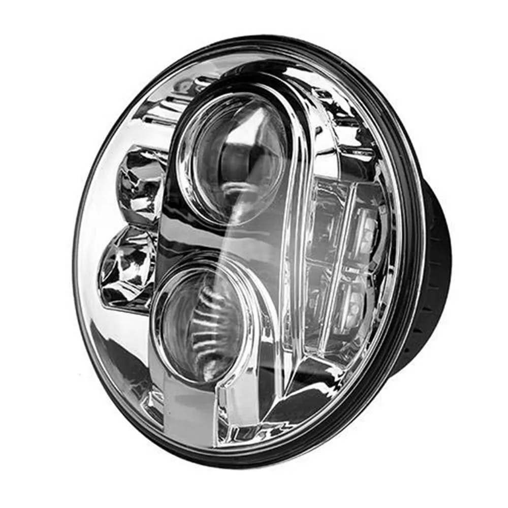 1XReal Emarked высокая мощность светодиодный фонарь для автомобиля " круглый светодиодный налобный фонарь 48 Вт Автомобильный светодиодный налобный фонарь H4 H13 для Jeep Wrangler Toyota