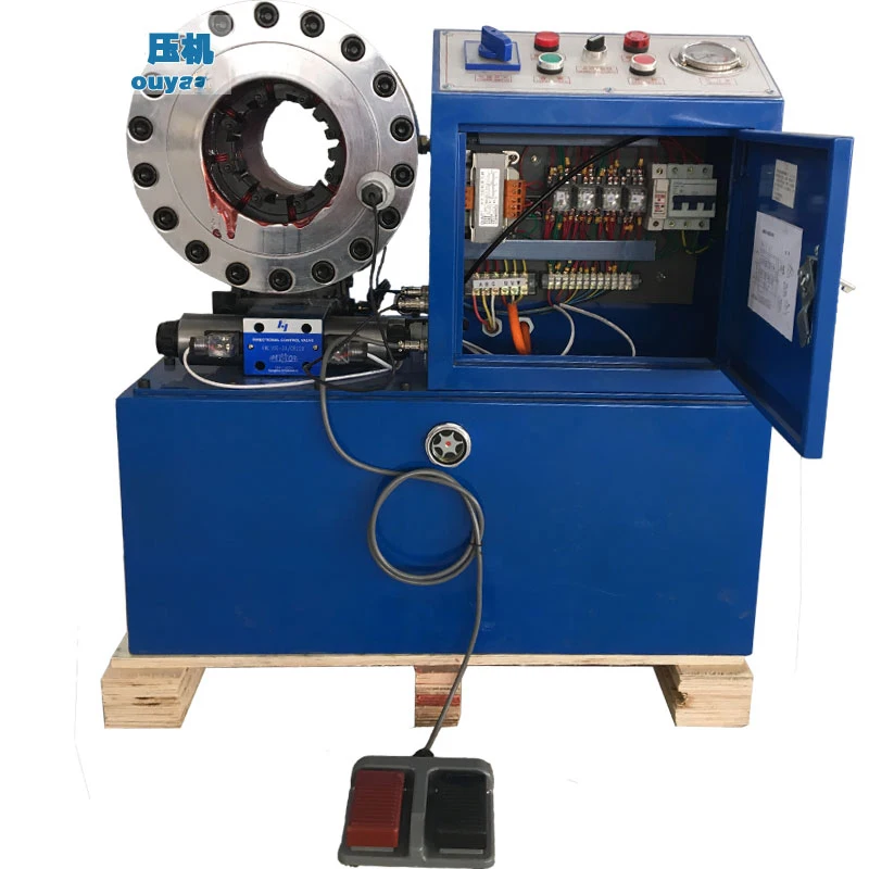 

Hight quality 1/4" to 2" 4SH/SP BNT69 hydraulic hose crimping machine