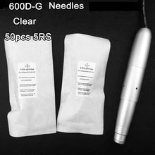 50pcs Cartridges Needle 5RS Lips Needle Digital Permanent Makeup Tattoo Needles Machine for Tattoo Needles free shipping free shipping permanent makeup screw lock needle tattoo machine use for eyebrow eyeline lips tattoo semi permanent makeup