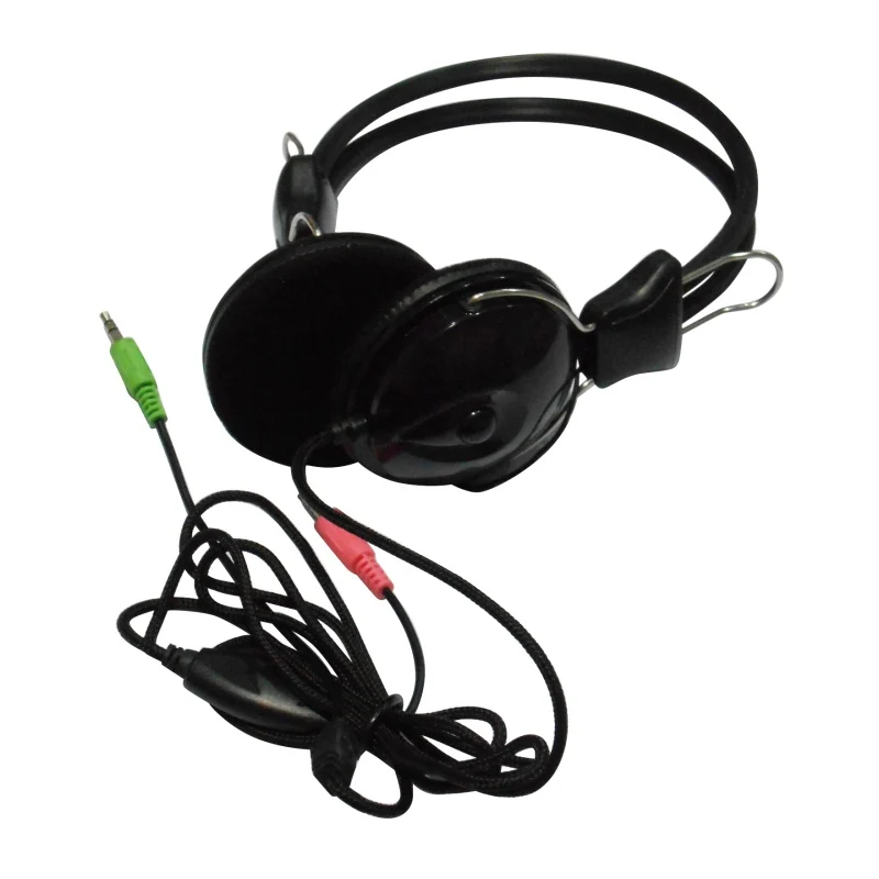 

Game Wired Earphone Headphone with Microphone MIC Headset Skype for PC Computer Laptop