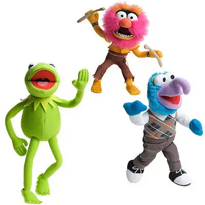 The Muppets Kermit Frog барабанщик шведский шеф повар Gonzo Fozzie медведь плюшевая кукла
