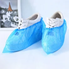 100 шт./пакет, медицинские водонепроницаемые бахилы, пластиковые одноразовые бахилы, дождевые Чехлы для обуви, для гостей, семейные инструменты