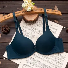 Женские мягкие бюстгальтеры пуш-ап, Гладкие Женские бюстгальтеры, Регулируемые бюстгальтеры, нижнее белье, бюстгальтеры