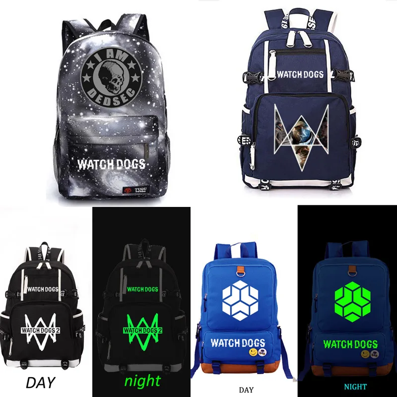 online Assistir jogo do saco de escola de Cães Reflexivo mochila escolar estudante saco mochila Notebook mochila Diariamente