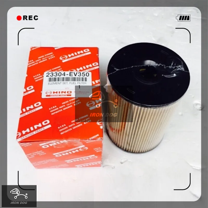 HINO GENUINE PARTS ELEMENT; FUEL FILTER 23304EV350in Truck Engine from