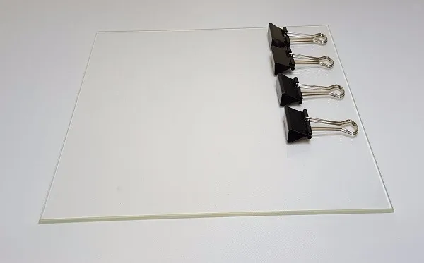 200x215x3 мм Wanhao Дубликатор i3 боросиликатное стекло пластины с 4 шт 25 мм зажимы комплект/комплект