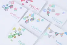 Japanese Style Flags Four Leaf Clover Decorative Washi Stickers Scrapbooking Stick Label Diary Stationery Album Stickers