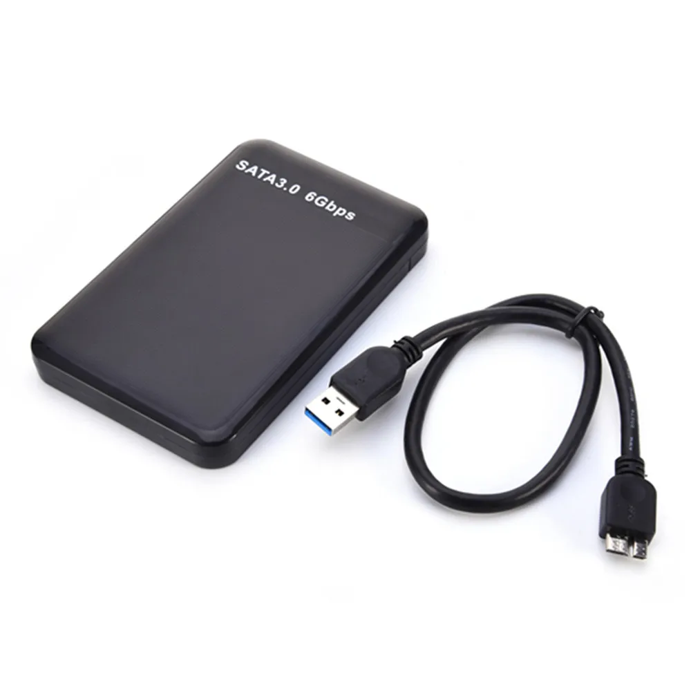 

MEMTEQ Gaming Accessories 2.5" USB 3.0 SATA Hard Drive External Enclosure HDD SSD Disk Box Case 3TB 6Gbps Black Free Shipping