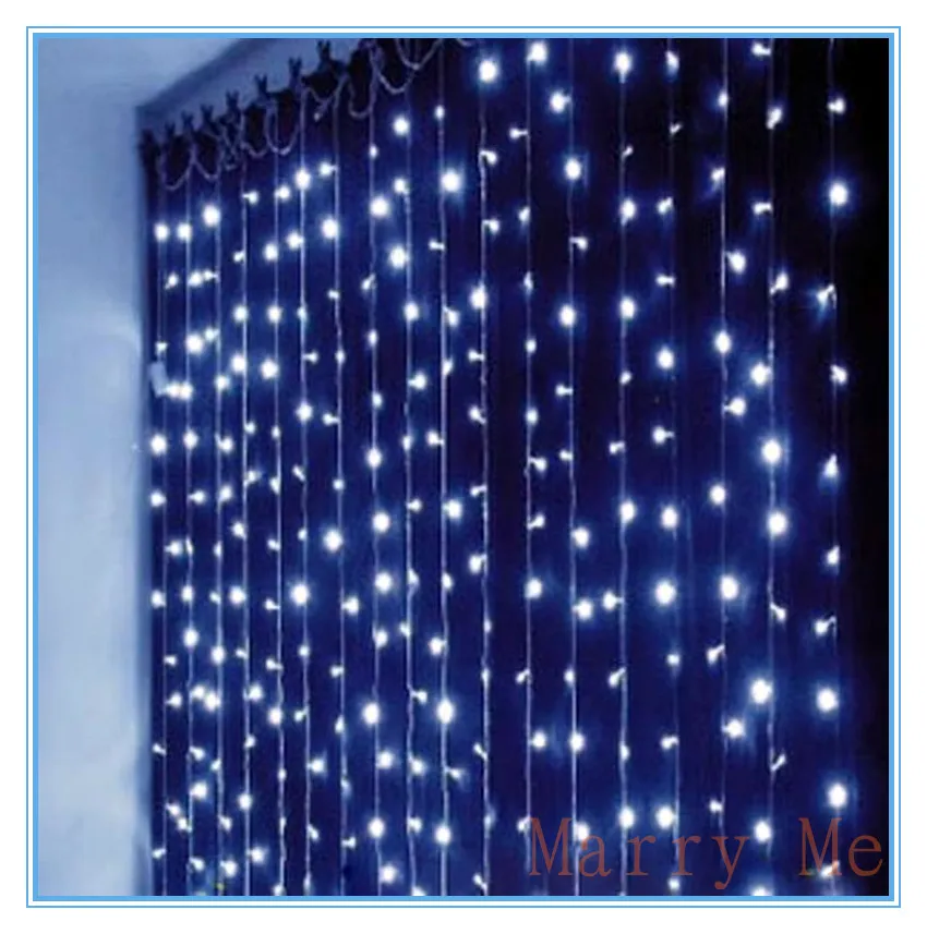 3m X6m Christmas Lights Outdoor Led Curtain Light For Backdrop