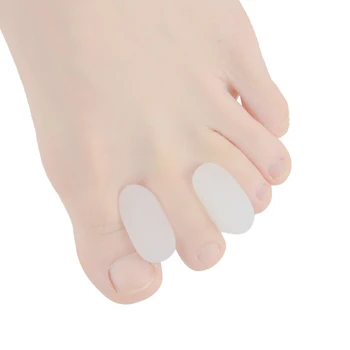 

4pairs Small Size Silicone Bunion Toe Spreader Foot Care Hallux Valgus Corrector Separators Stretchers Protector Massager D0937