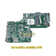 Mainboard for toshiba satellite S75 S75T laptop motherboard 17.3” DA0BD6MB8D0 REV D A000244130 pga 947 ddr3l