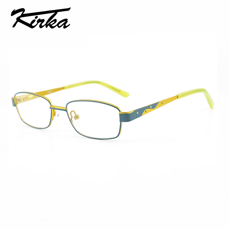 Кирка бренд дети мальчик оптические очки оправа Рецептурные очки для близоруких очков рамки защитные металлические очки от 2 до 13 лет