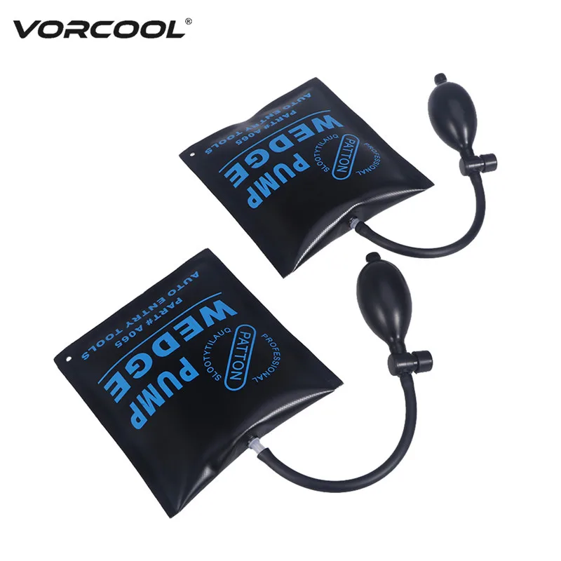 

VORCOOL 2pcs Air Bag Pump Wedge 17*15 cm Inflatable Automotive Car Entry Shim Airbag Windows Home Car Door Lock Hand Tools