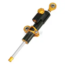 Регулируемый мотоциклов рулевой демпфер стабилизатор для Suzuki Yamaha Honda Kawasaki.. Новые черные