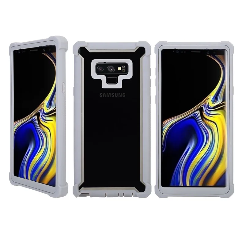 Heavy Duty Protection Doom armor PC TPU Phone Case for Samsung Galaxy S8 S9 S10 Plus Note 8 9 S10e E Shockproof Dustproof Cover