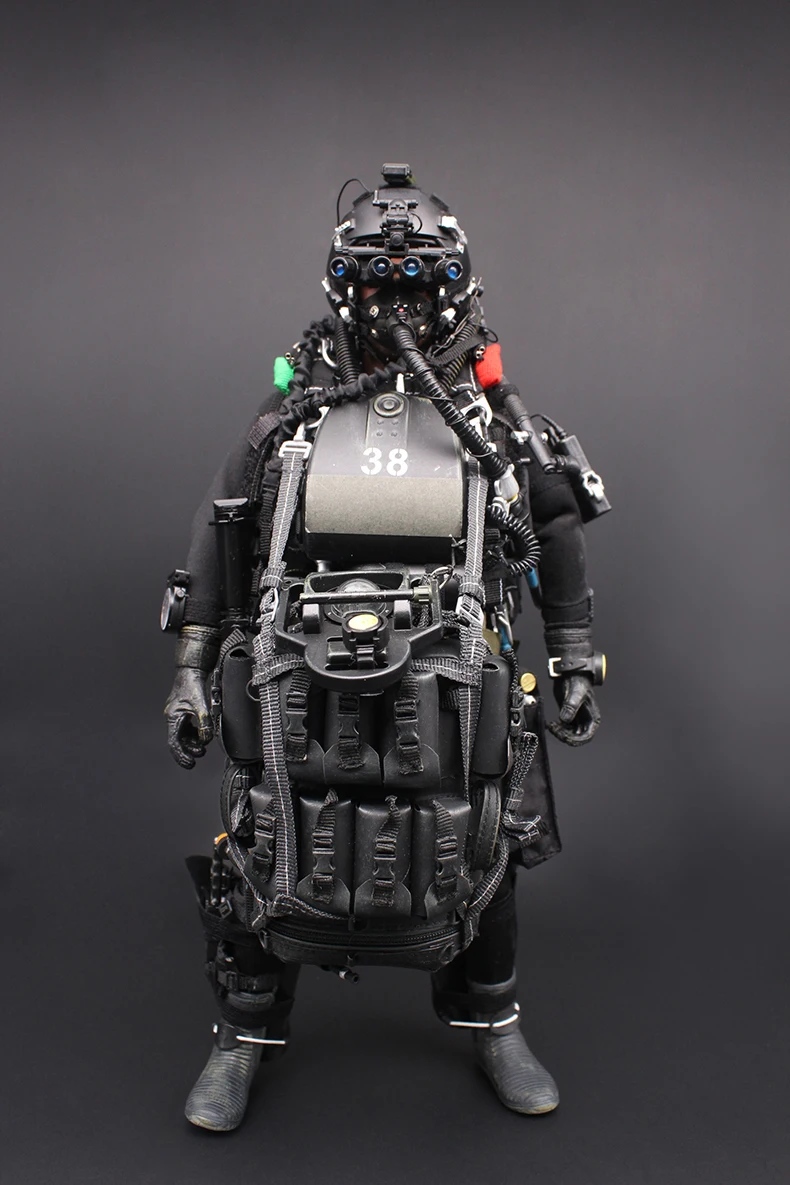 

M004 MT-M004 HALO UDT Navy Seal Halo UDT Jumper Jump Suit Version 12" Collectible Action Figure