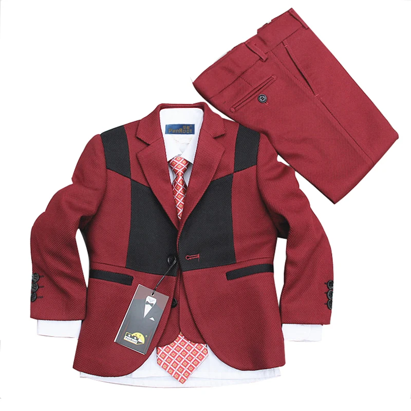 Compra niños smoking traje online al por mayor de China